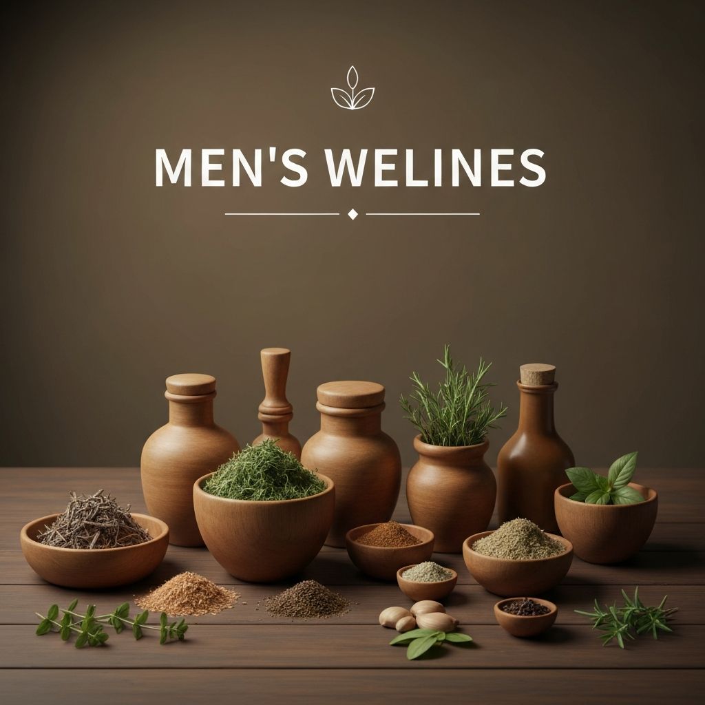 Natural botanical ingredients and plant extracts for men's wellness